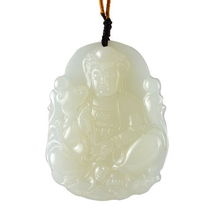 天下玉緣白玉觀音吊墜 精雕細琢，賜福永葆平安